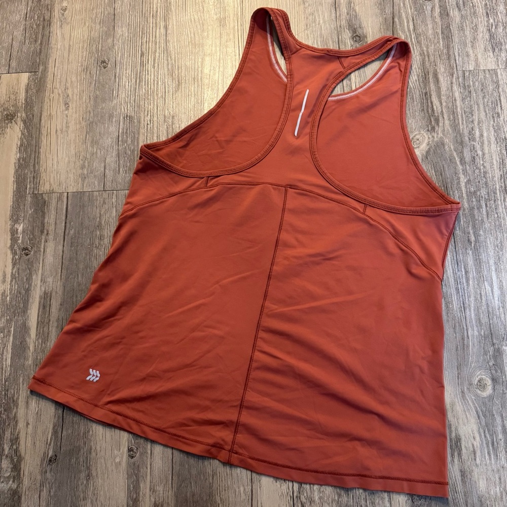 Copper Orange All In Motion Racerback Tank Top